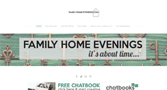 Desktop Screenshot of family-home-evenings.com