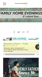 Mobile Screenshot of family-home-evenings.com